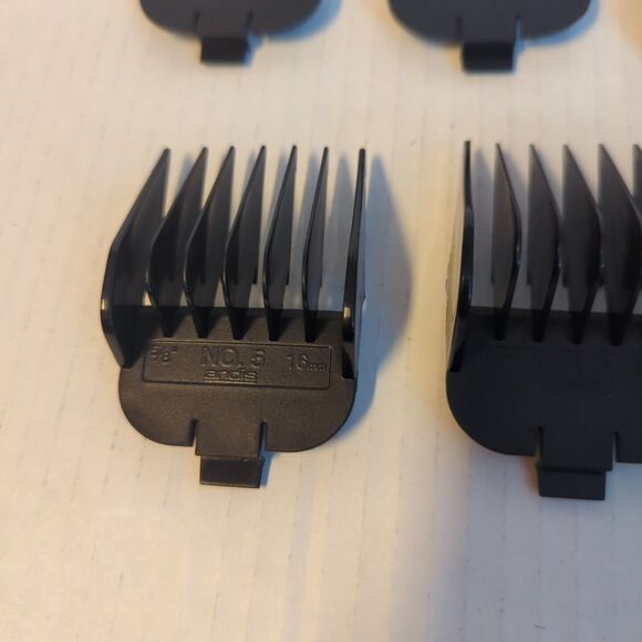 Andis Speed Master Genuine Combs Attachments Lot Of 9 Blade Clipper - Picture 7 of 7